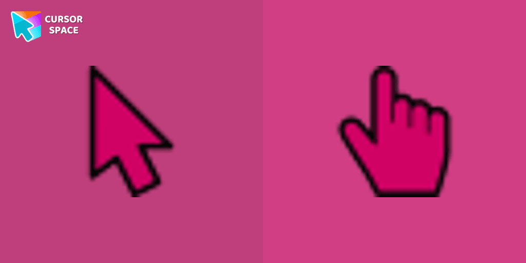 Burgundy cursor pack