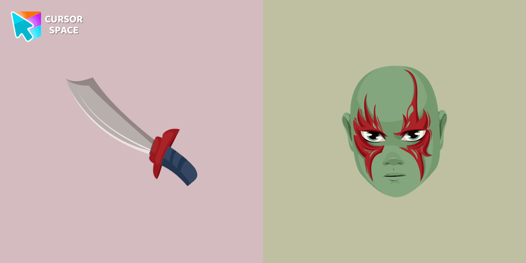 Drax the Destroyer cursor pack