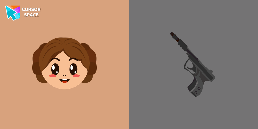 Princess Leia cursor pack